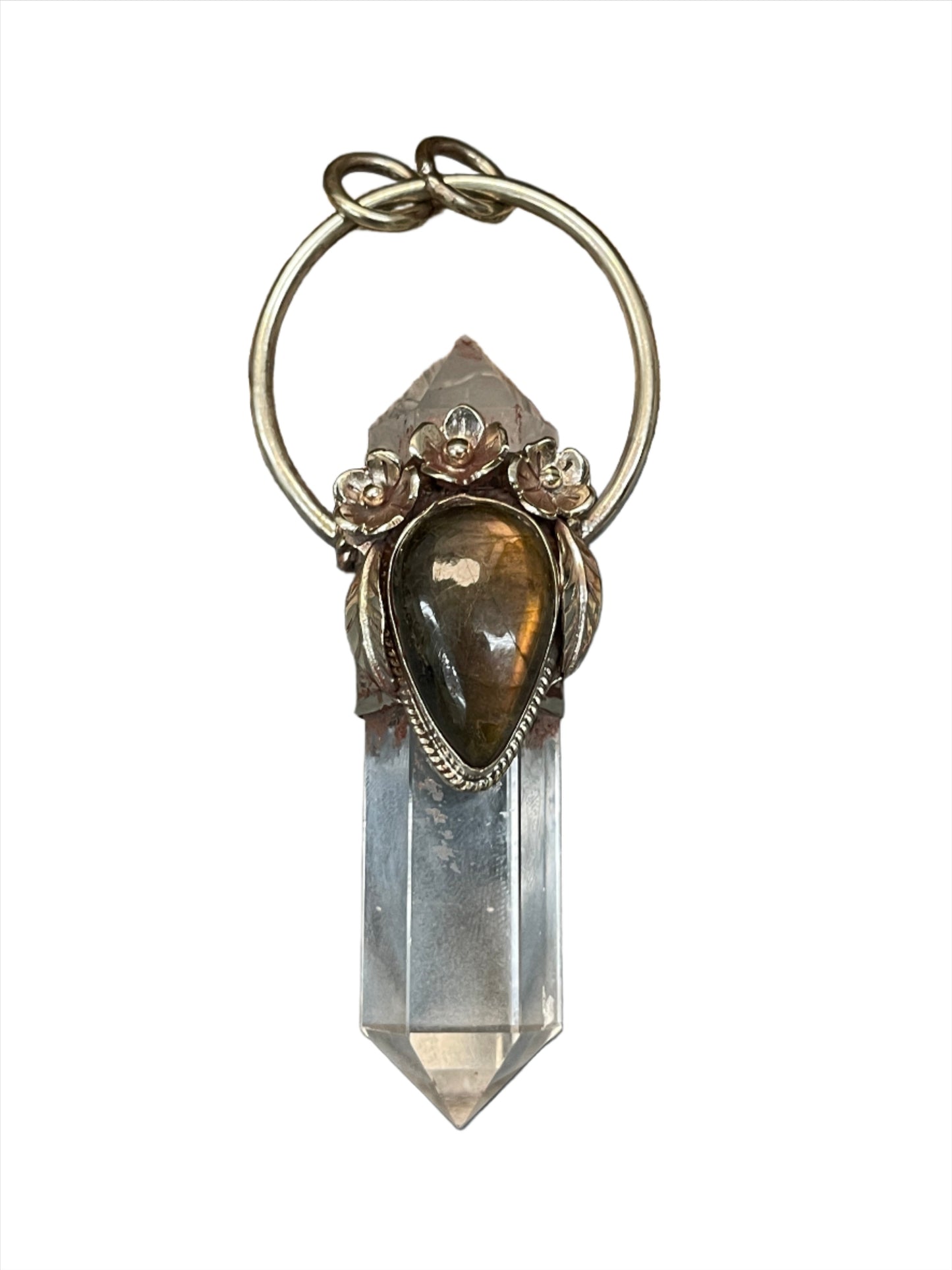 XXL Quartz Crystal Pendants