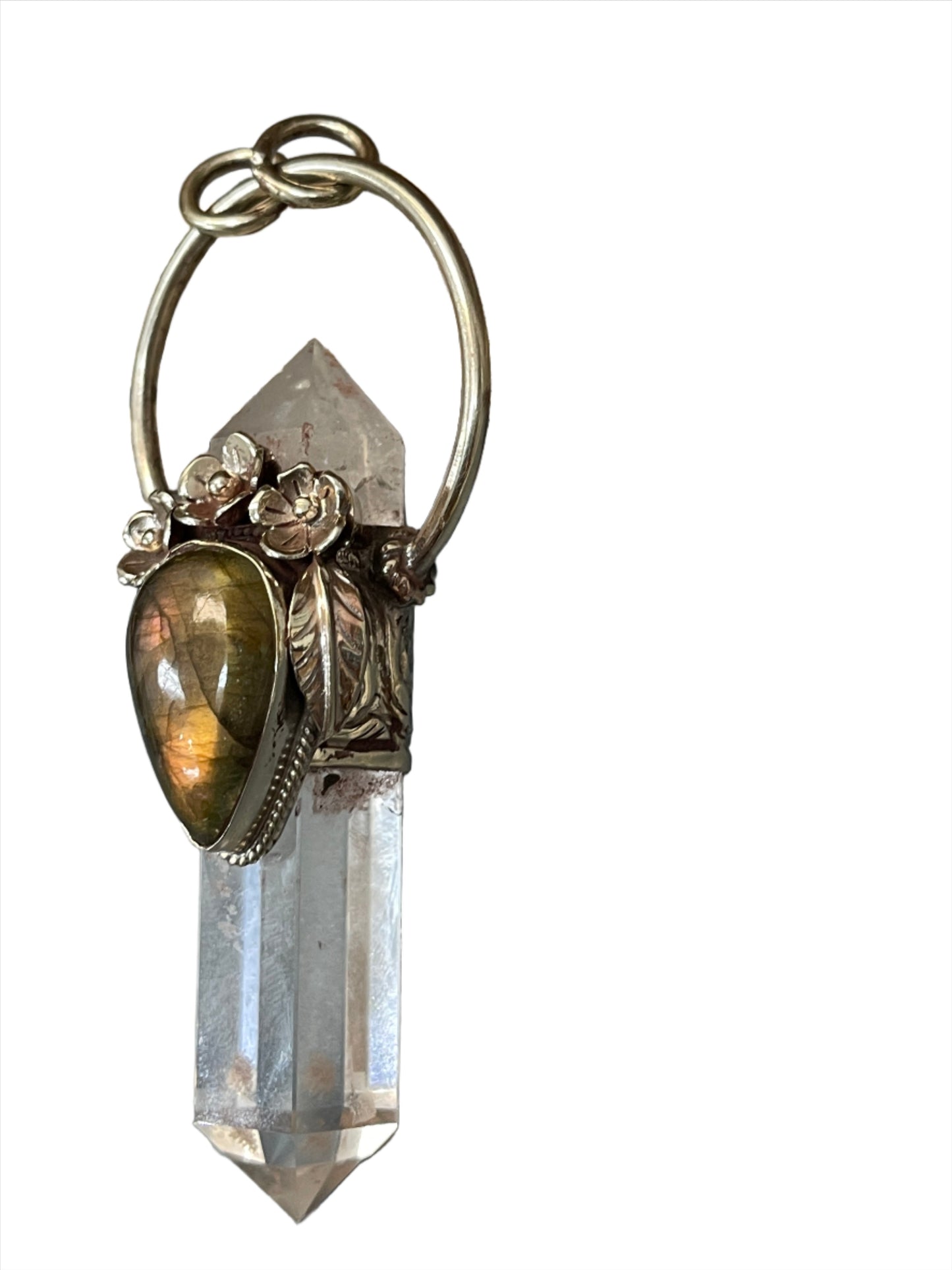 XXL Quartz Crystal Pendants