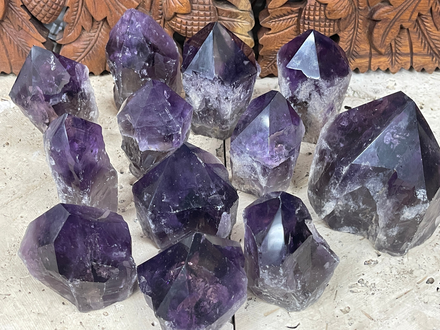 Large Amethyst Natural Points