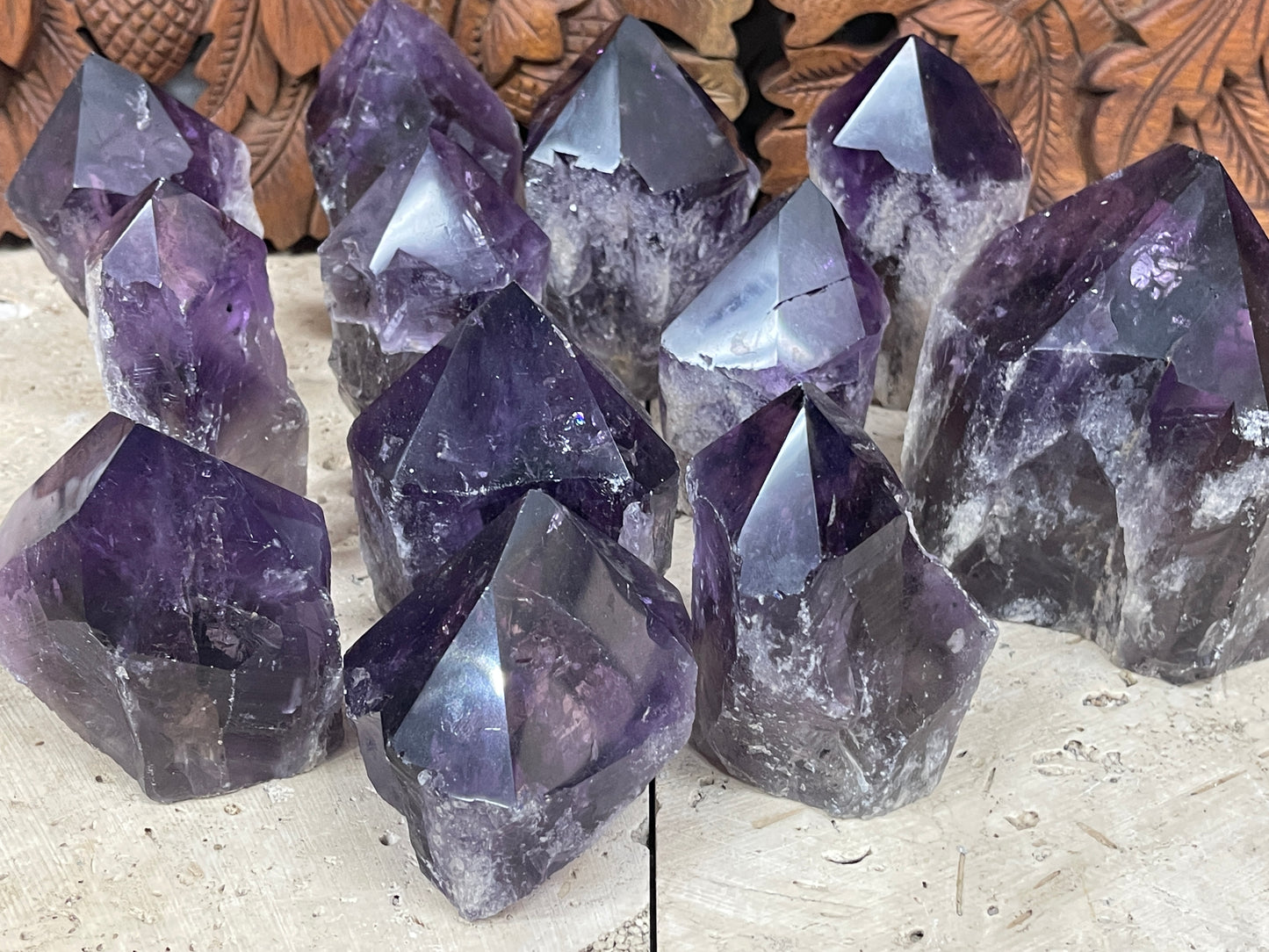 Large Amethyst Natural Points