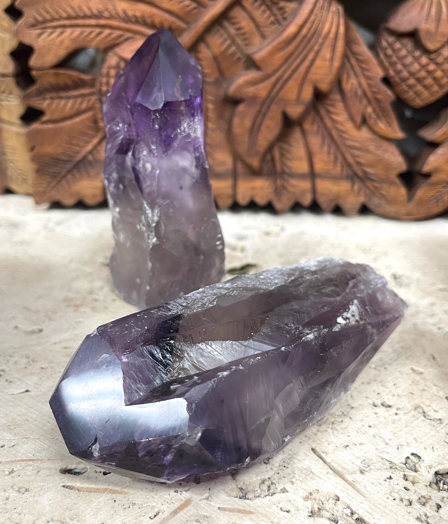 Large Amethyst Natural Points