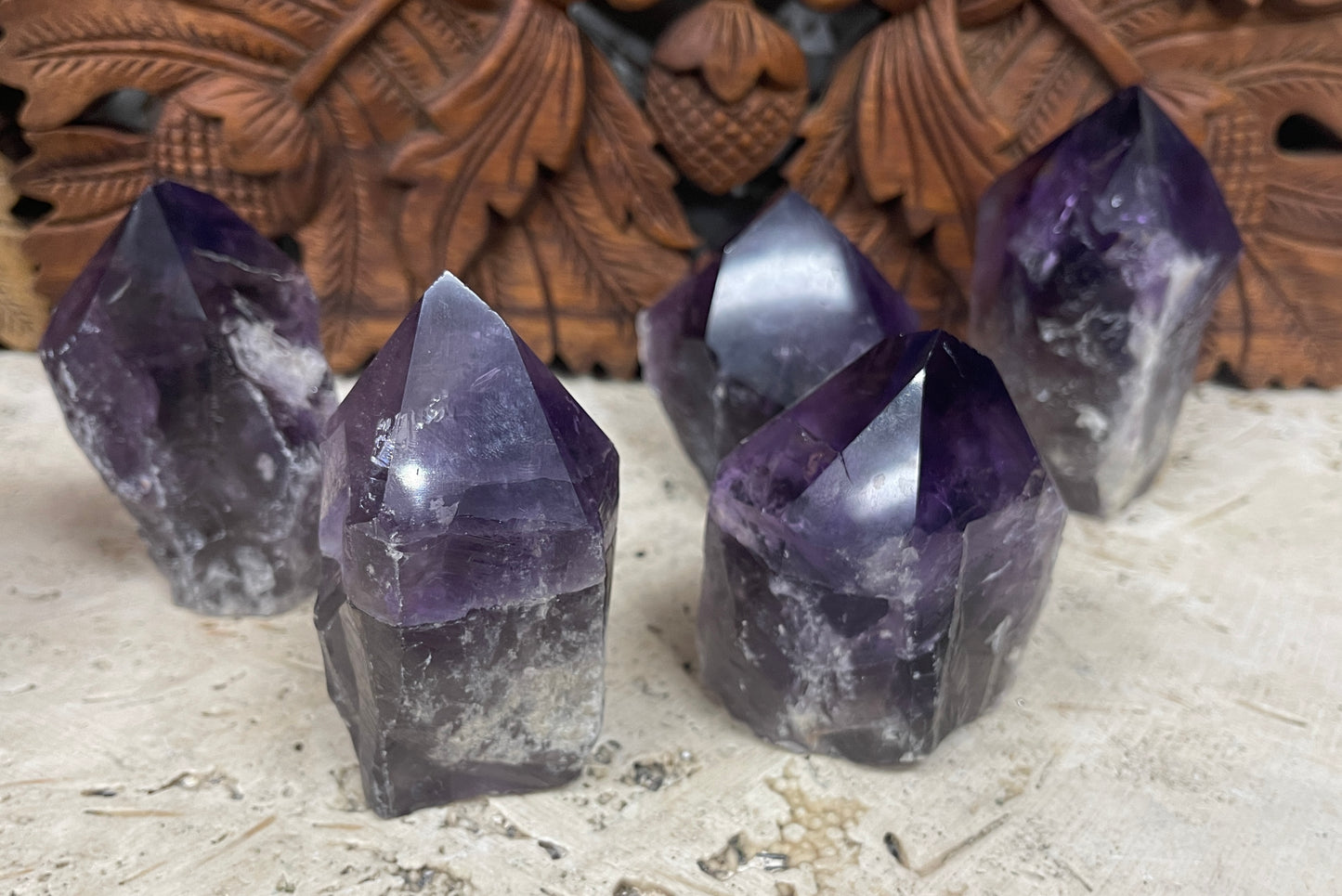 Large Amethyst Natural Points