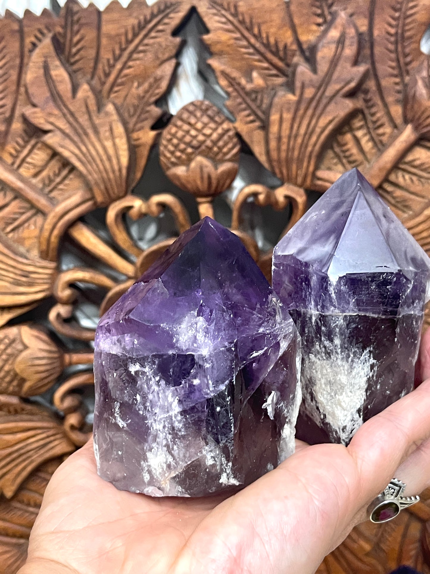 Large Amethyst Natural Points