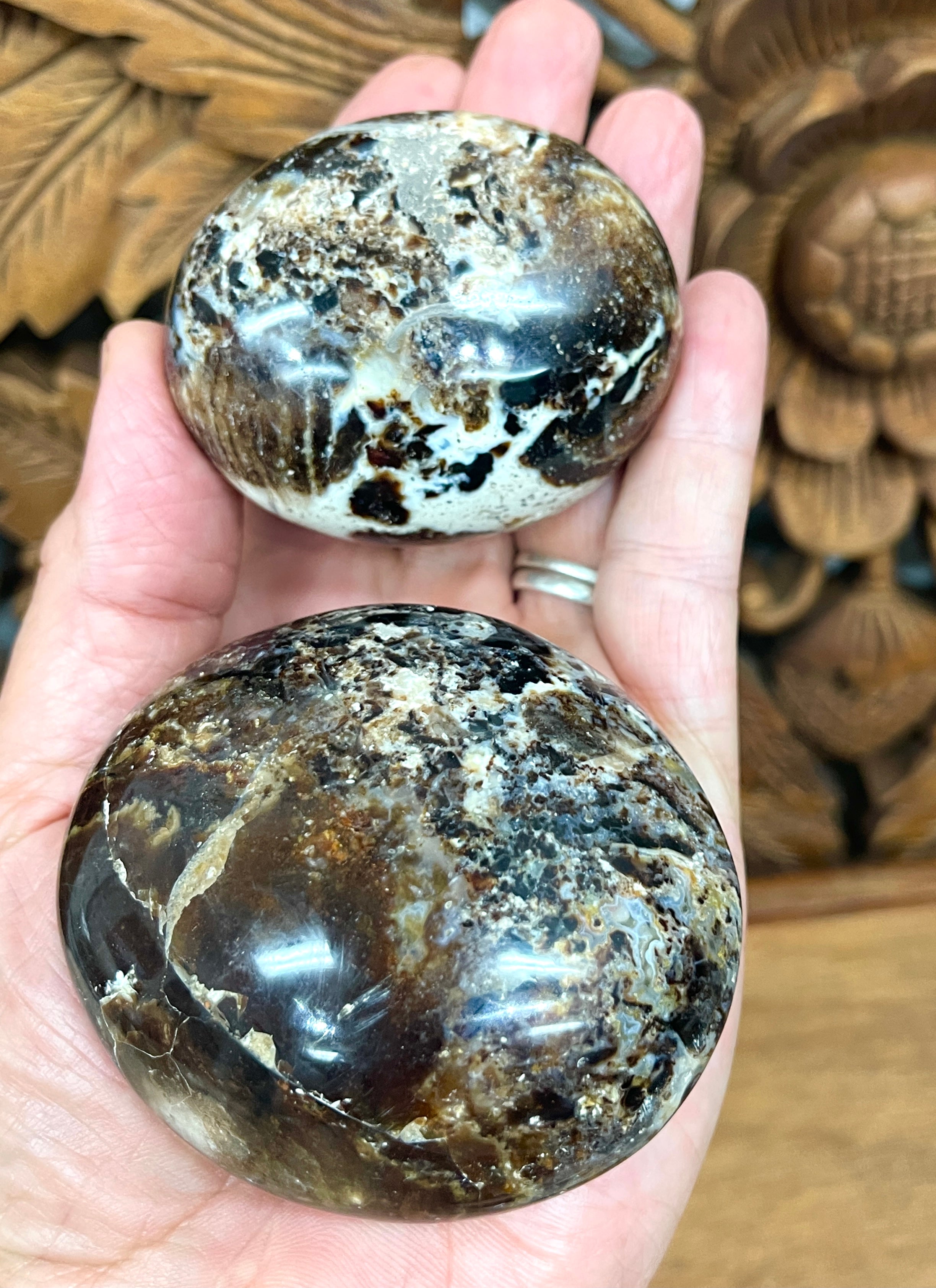 Black discount Opal Sphere