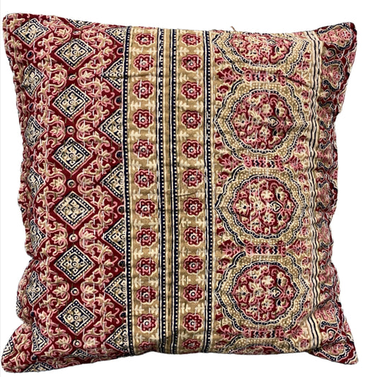 Rajasthani Kantha Throw Pillow Cases