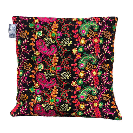 Velvet Paisley Throw Pillow Cases