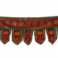 Rajasthani Embroidered Toran with Elephants and Mirrors