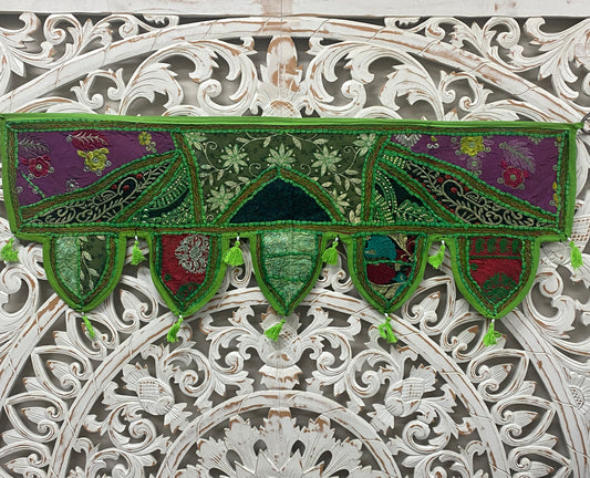 Rajasthani Embroidered Toran Door or Window Hangings - Available in 9 Colors