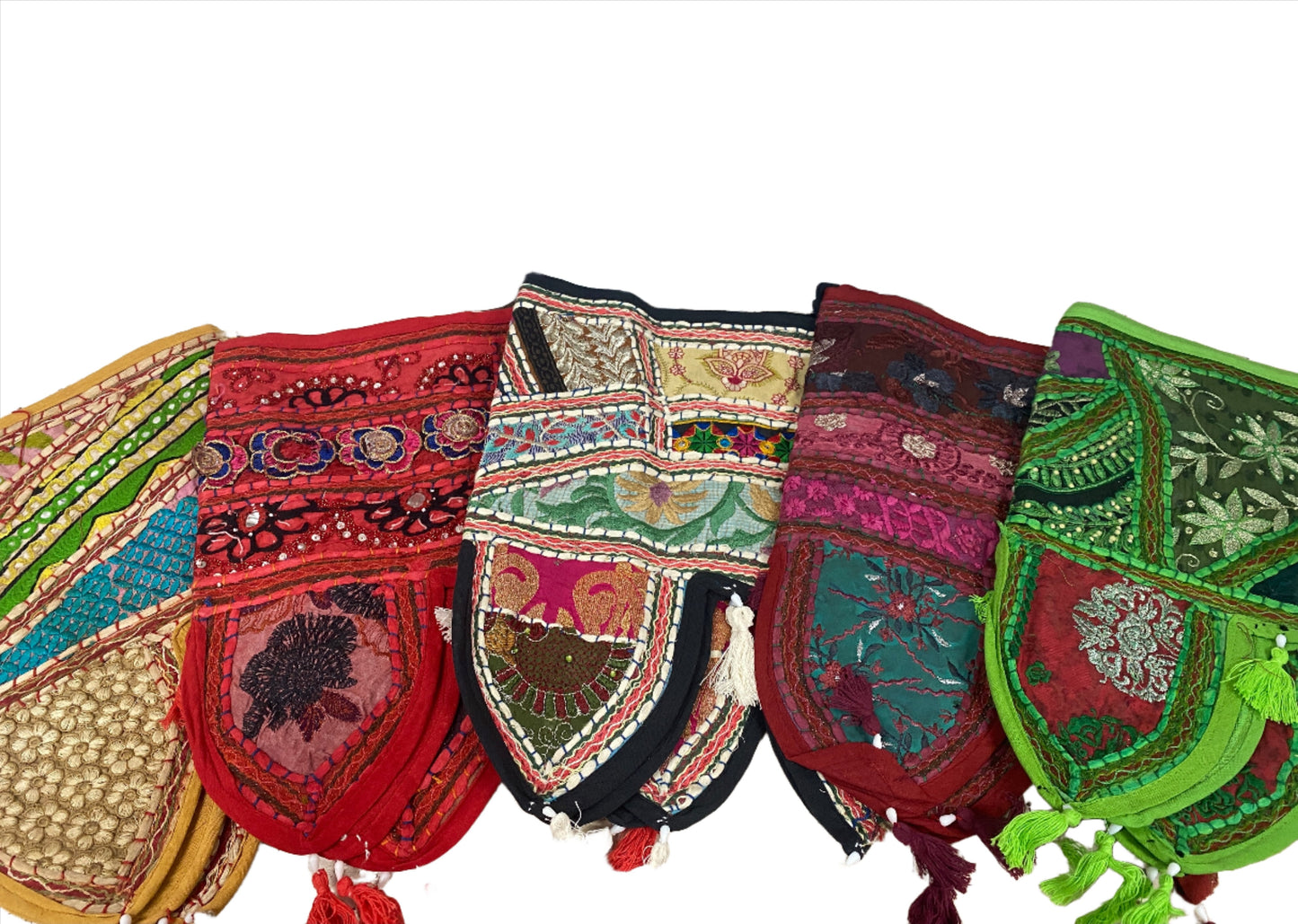 Rajasthani Embroidered Toran Door or Window Hangings - Available in 9 Colors