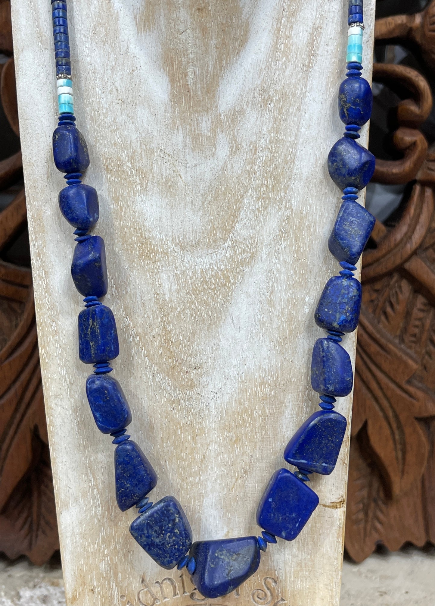 Lapis and Turquoise Necklace