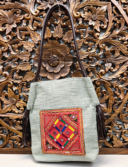 Vegan Leather Rajasthani Bag