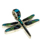 Inlaid Gemstone Butterfly Pendants by David Freeland