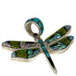 Inlaid Gemstone Butterfly Pendants by David Freeland