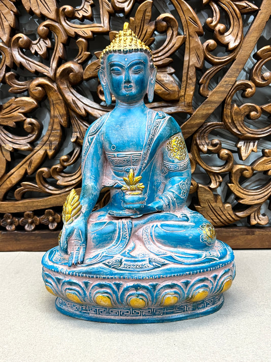 Medicine Buddha Statue - 30cm x 22cm
