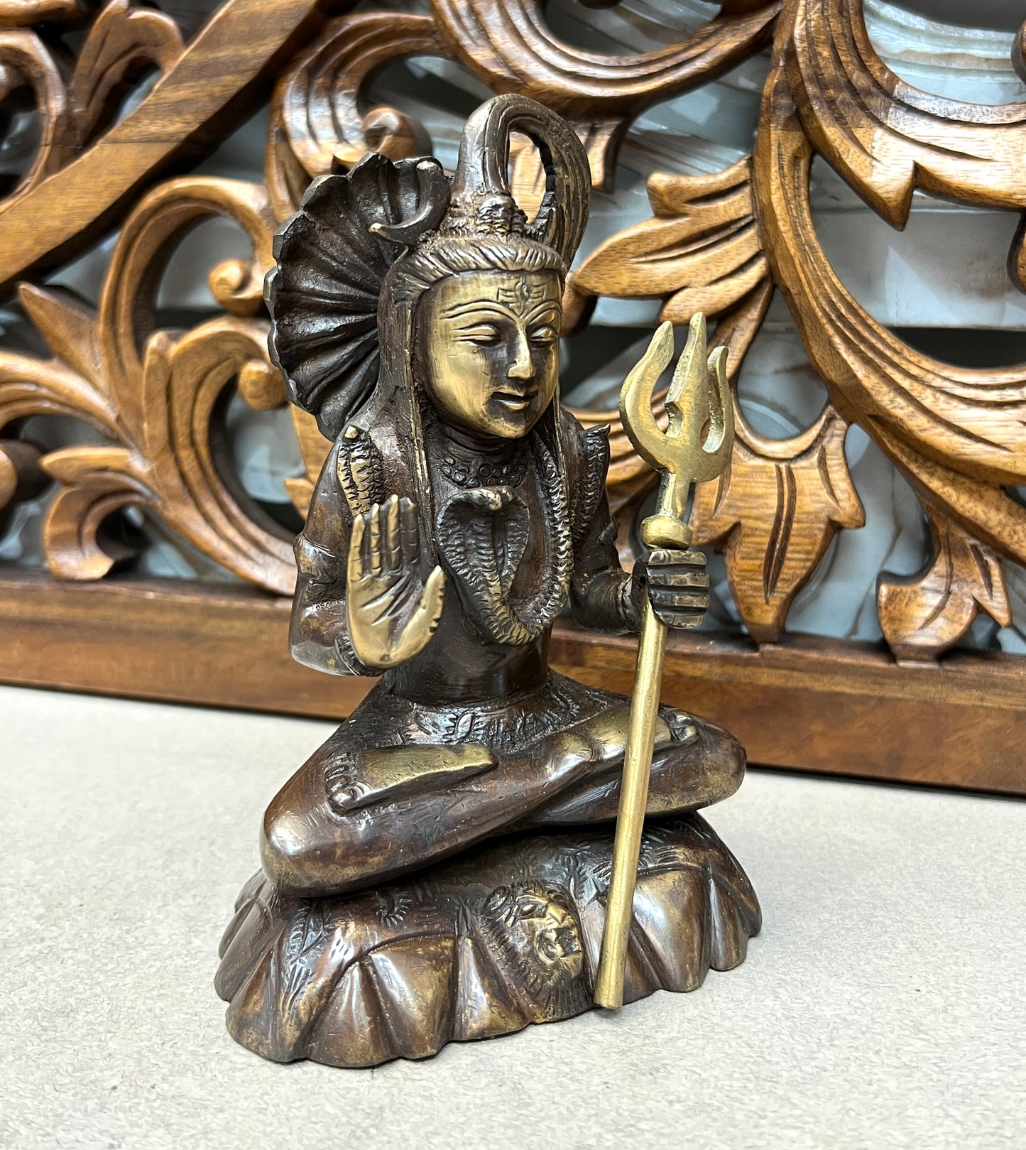 Shiva Statue - God of Creation & Destruction 16cm x 11cm