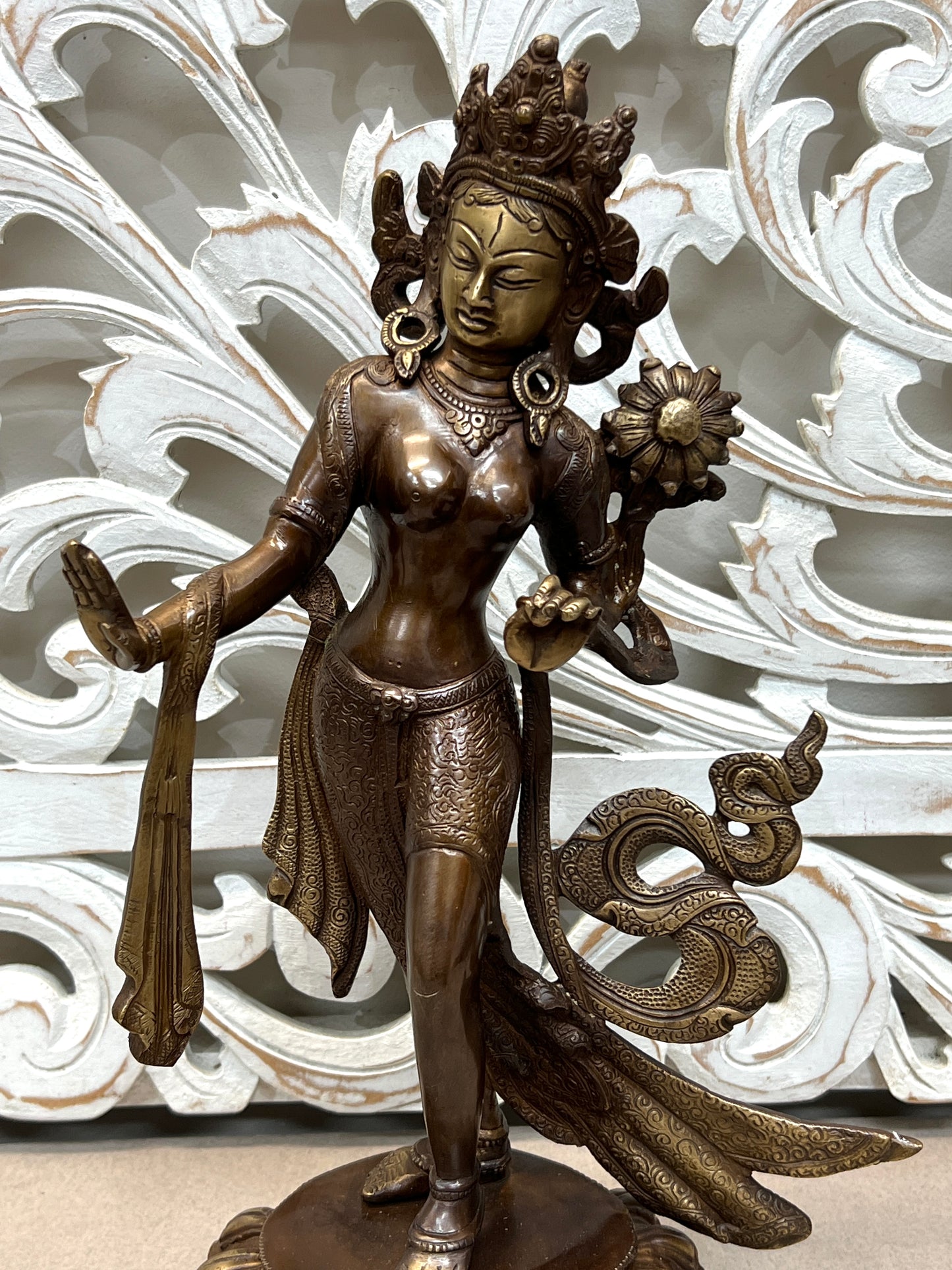 Dancing Tara Statue - Goddess of Healing 37cm x 24cm