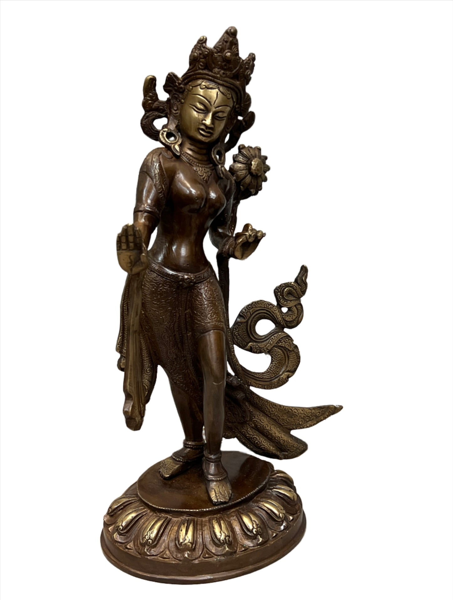Dancing Tara Statue - Goddess of Healing 37cm x 24cm Dancing Tara Statue - Goddess of Healing 37cm x 24cm