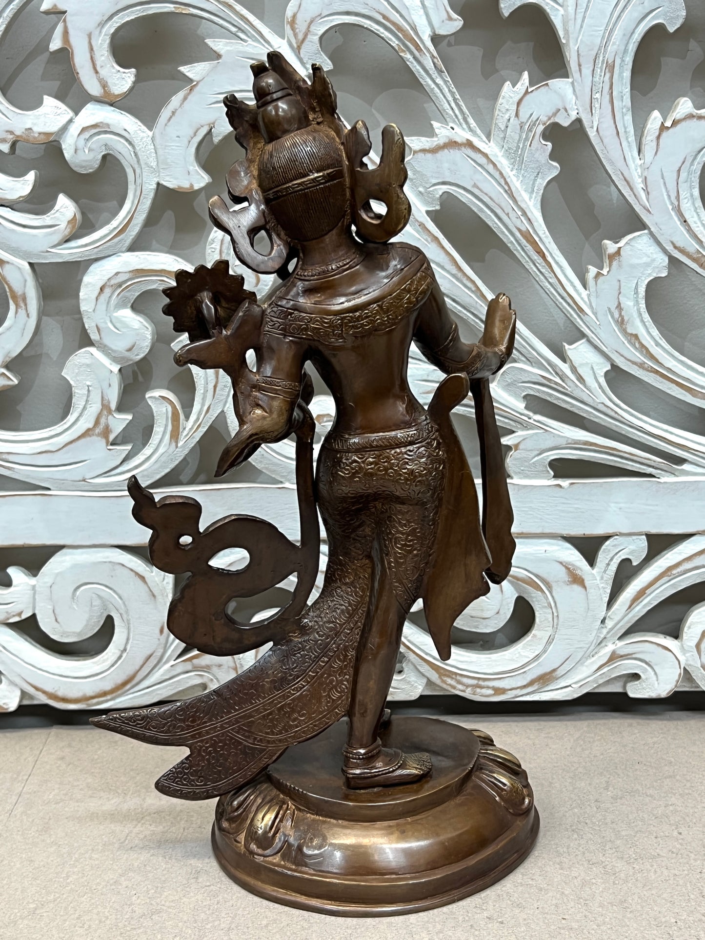Dancing Tara Statue - Goddess of Healing 37cm x 24cm