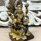 Laxmi Statue - Goddess of Wealth 20cm x 13cm