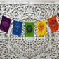 Hand Batiked Chakra Prayer Flags