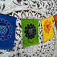 Hand Batiked Chakra Prayer Flags