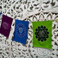Hand Batiked Chakra Prayer Flags