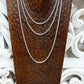 2.8mm Sterling Rolo Chains - 20"-28"