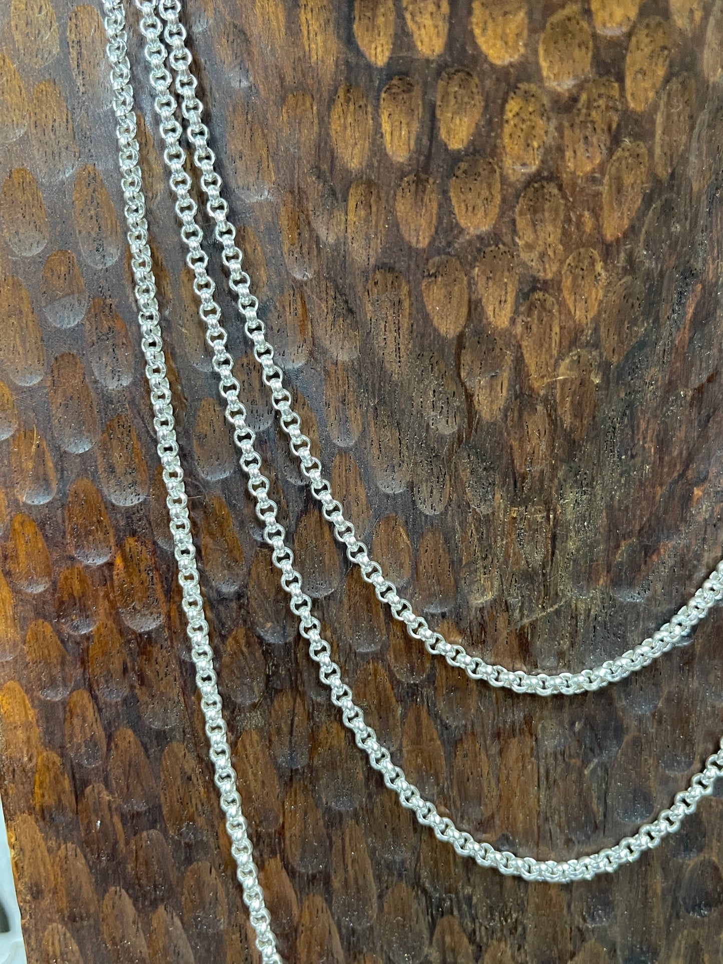 2.8mm Sterling Rolo Chains - 20"-28"