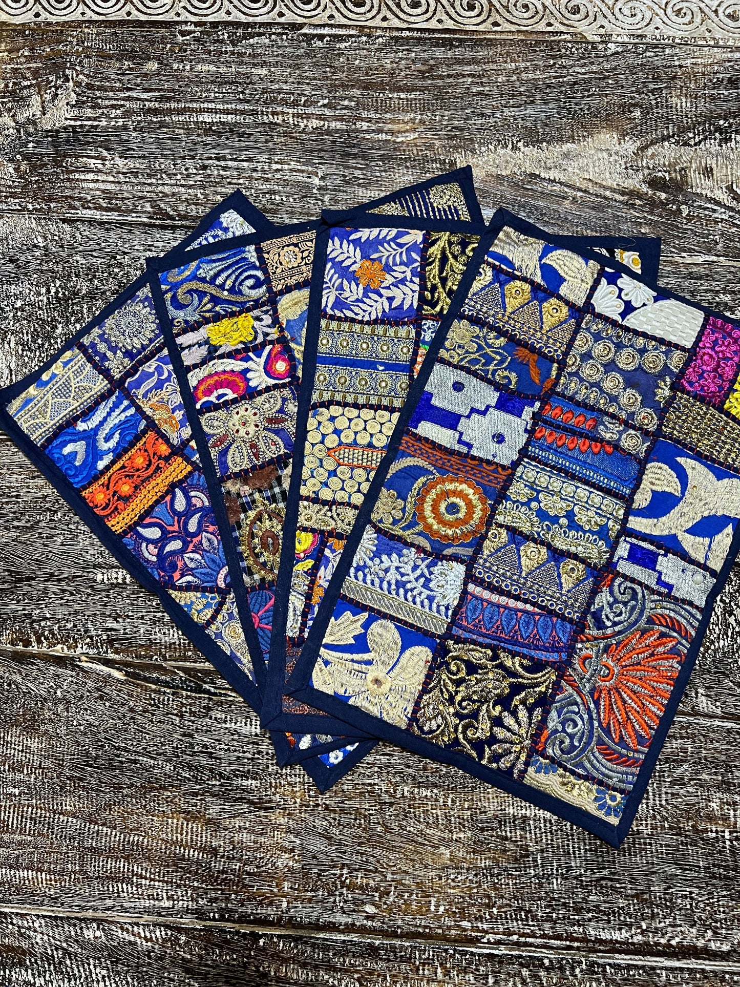 Rajasthani Patchwork Placemat Set