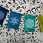 Large Sacred Geometry Symbols Garden Prayer Flags
