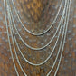 1.6mm Sterling Thai Diamond Cut Rope Chains - 16"
