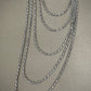 1.6mm Sterling Thai Diamond Cut Rope Chains - 16"
