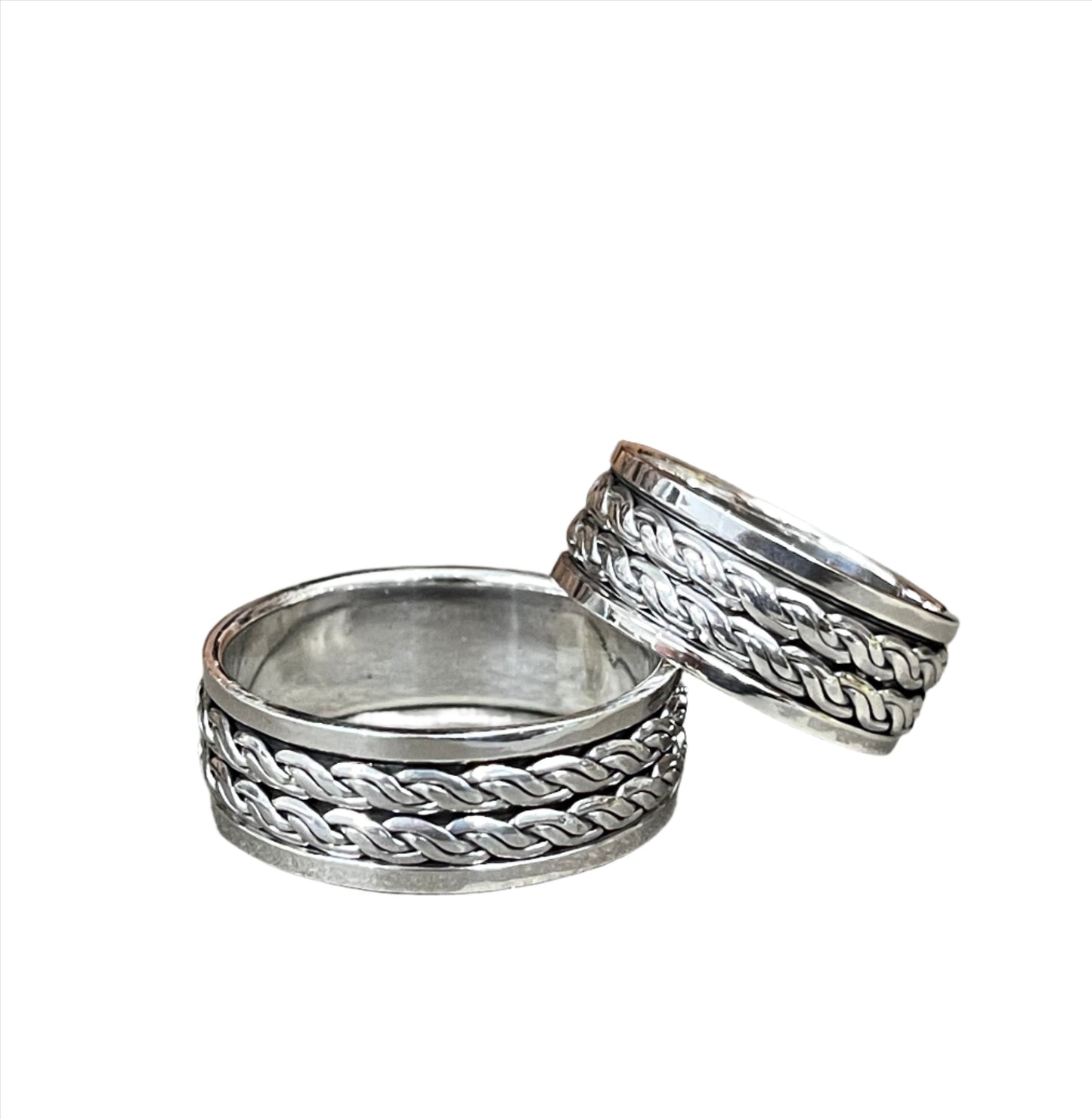 Sterling Spinner Rings