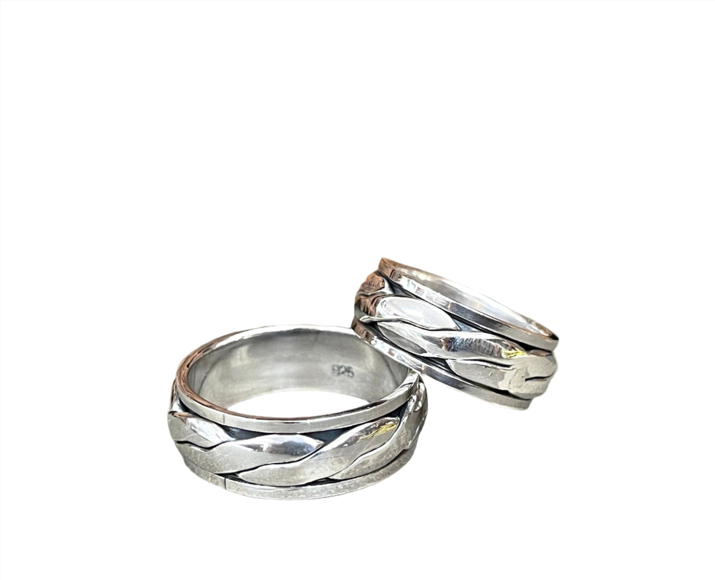 Sterling Spinner Rings