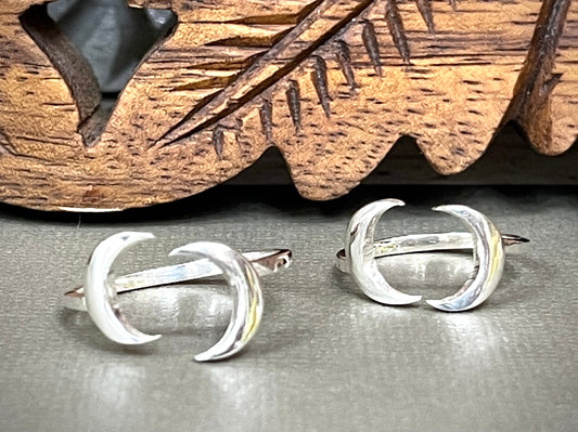 Sterling Moon Rings - Sizes 5-11
