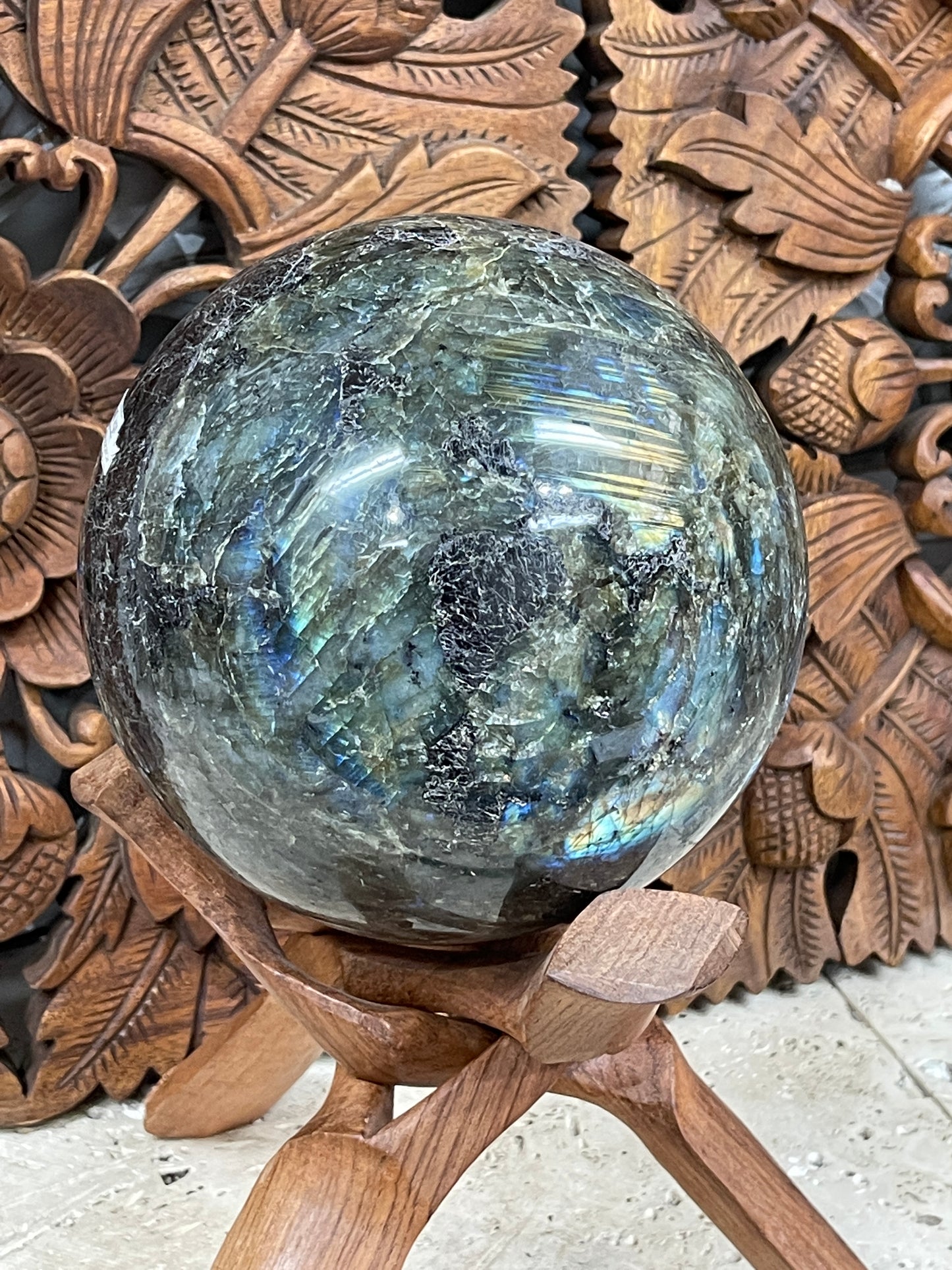 XXX Large Labradorite Sphere
