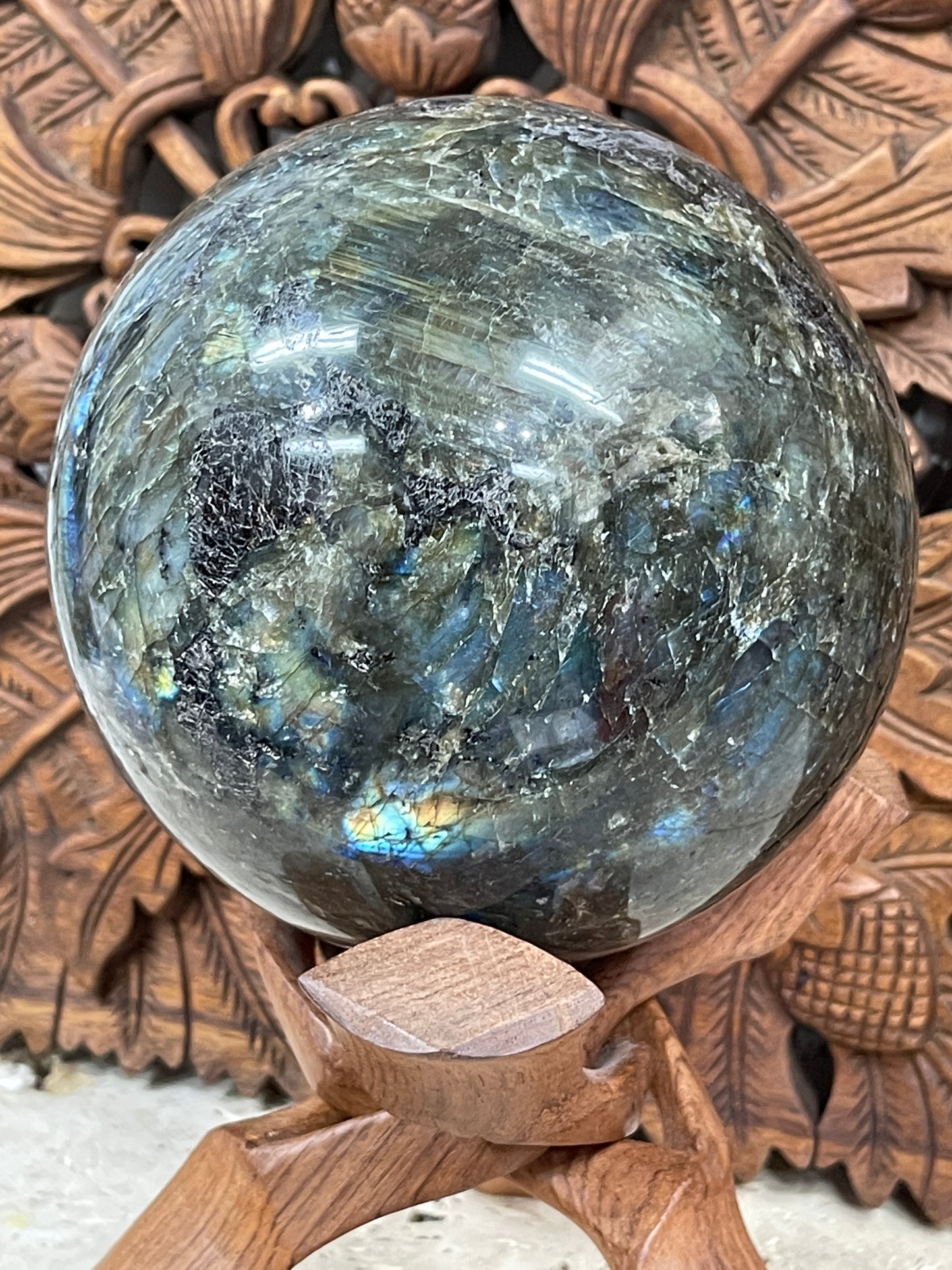 XXX Large Labradorite Sphere