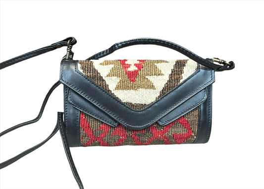 Turkish Kilim Leather Wallet Bags