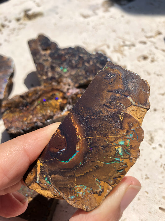 Large Australian Boulder Opal Slab