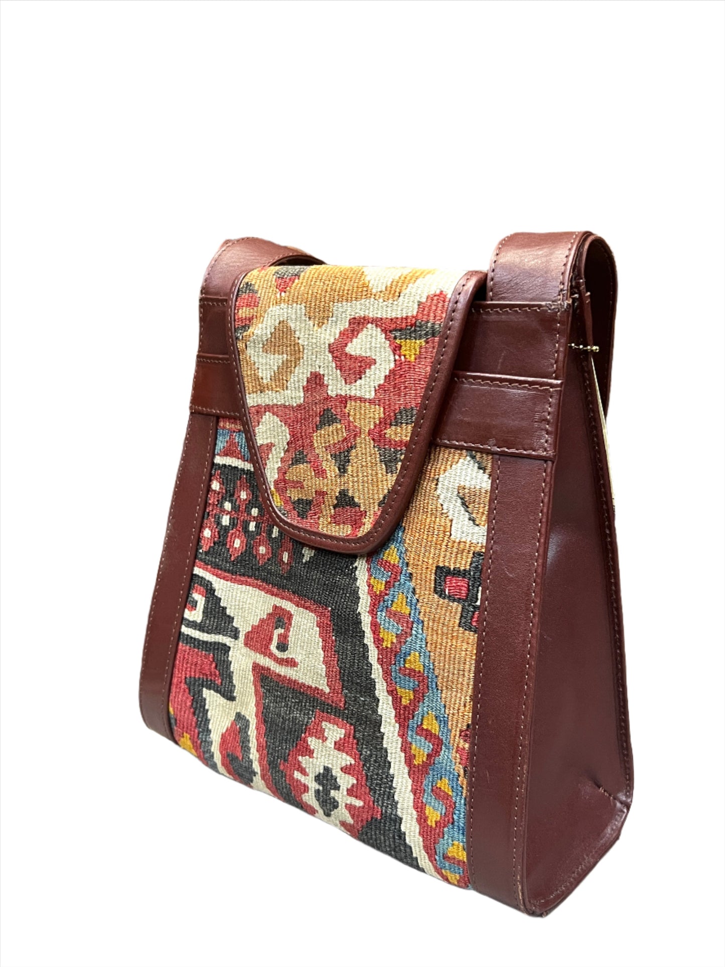 Turkish Kilim Leather Bags