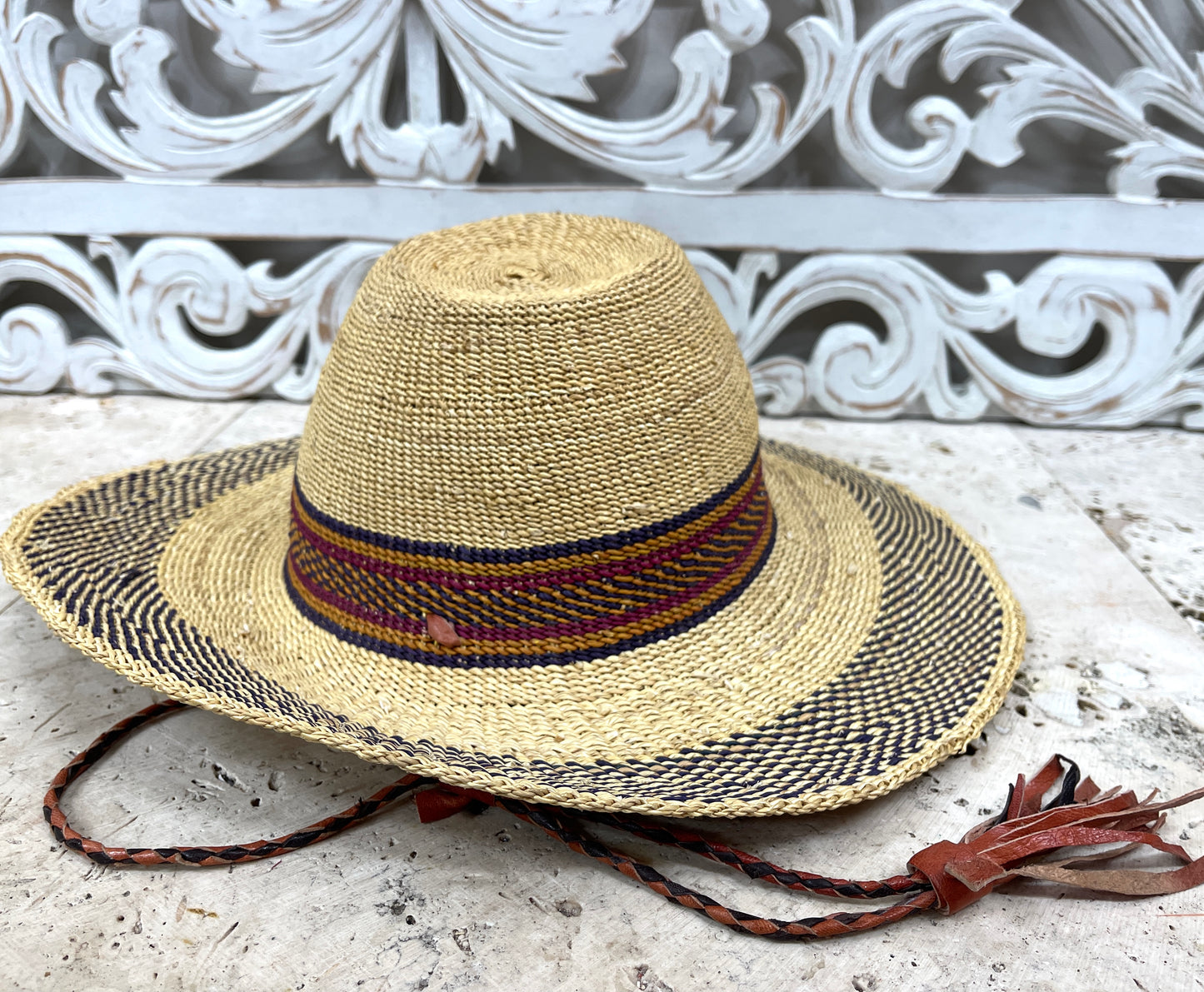 African Straw Sun Hats