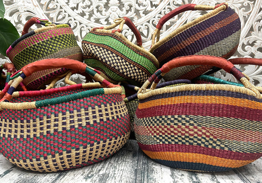 Full Size African Grass Market Baskets