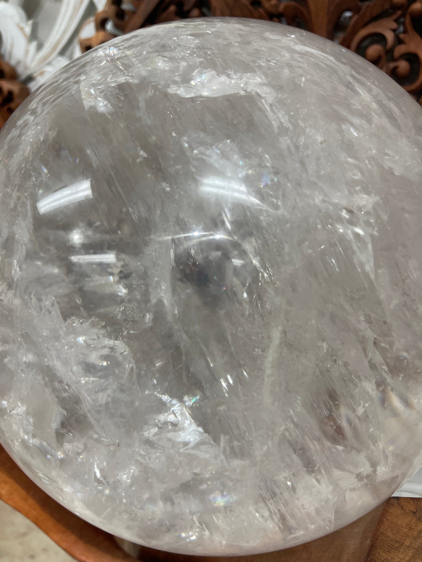 XXXXL Clear Quartz Crystal Balls Spheres