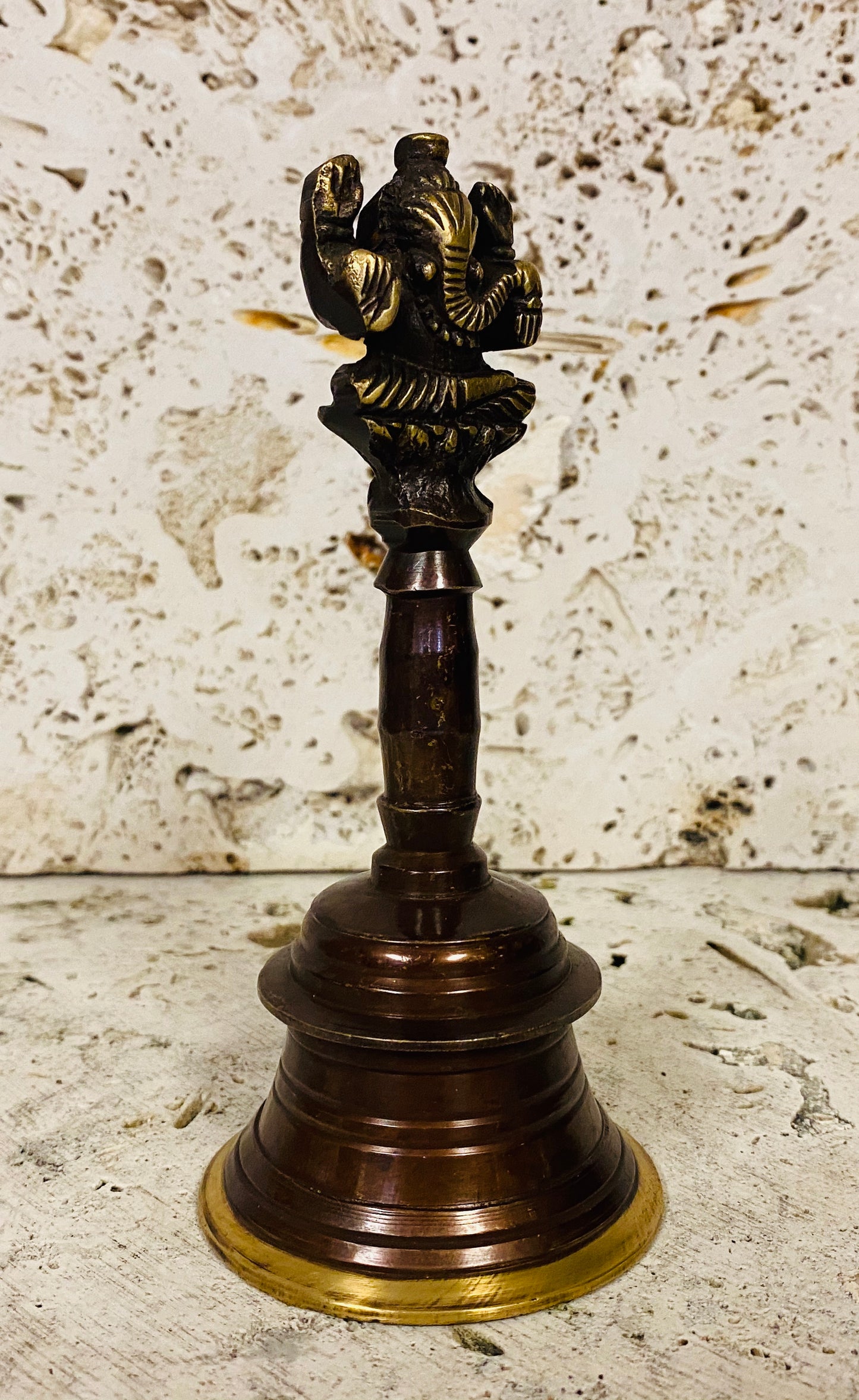 Brass Ganesh Temple Bell