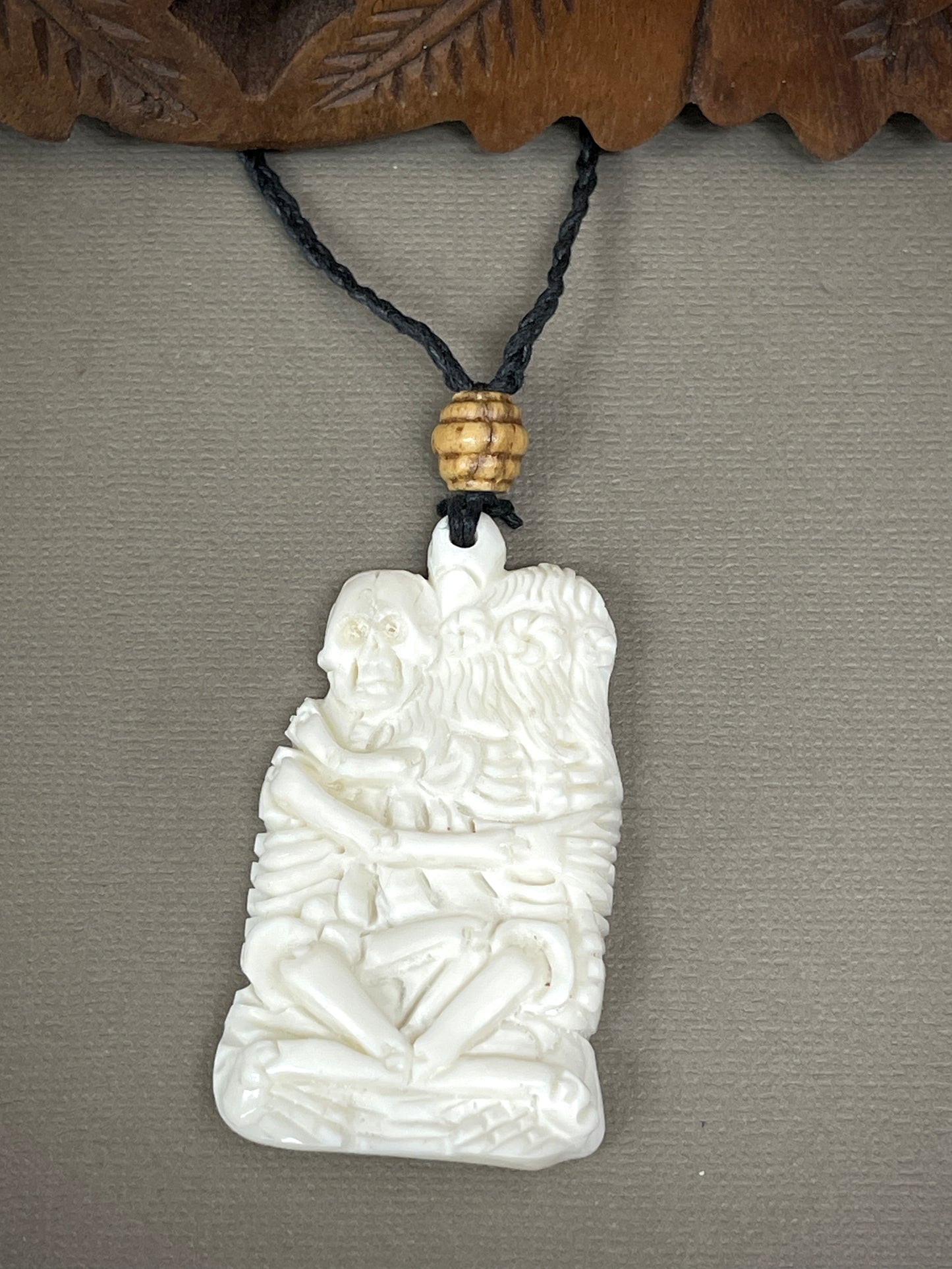 Carved Bone Grateful Dead Necklaces