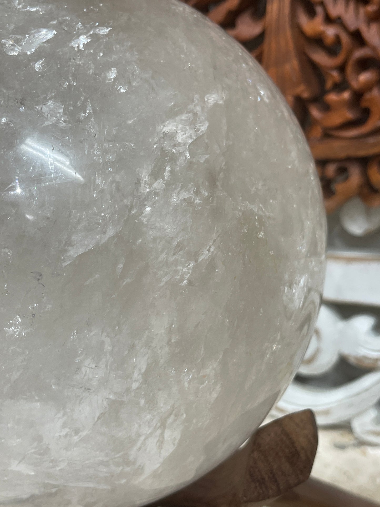 XXL 17cm Clear Quartz Crystal Balls Spheres