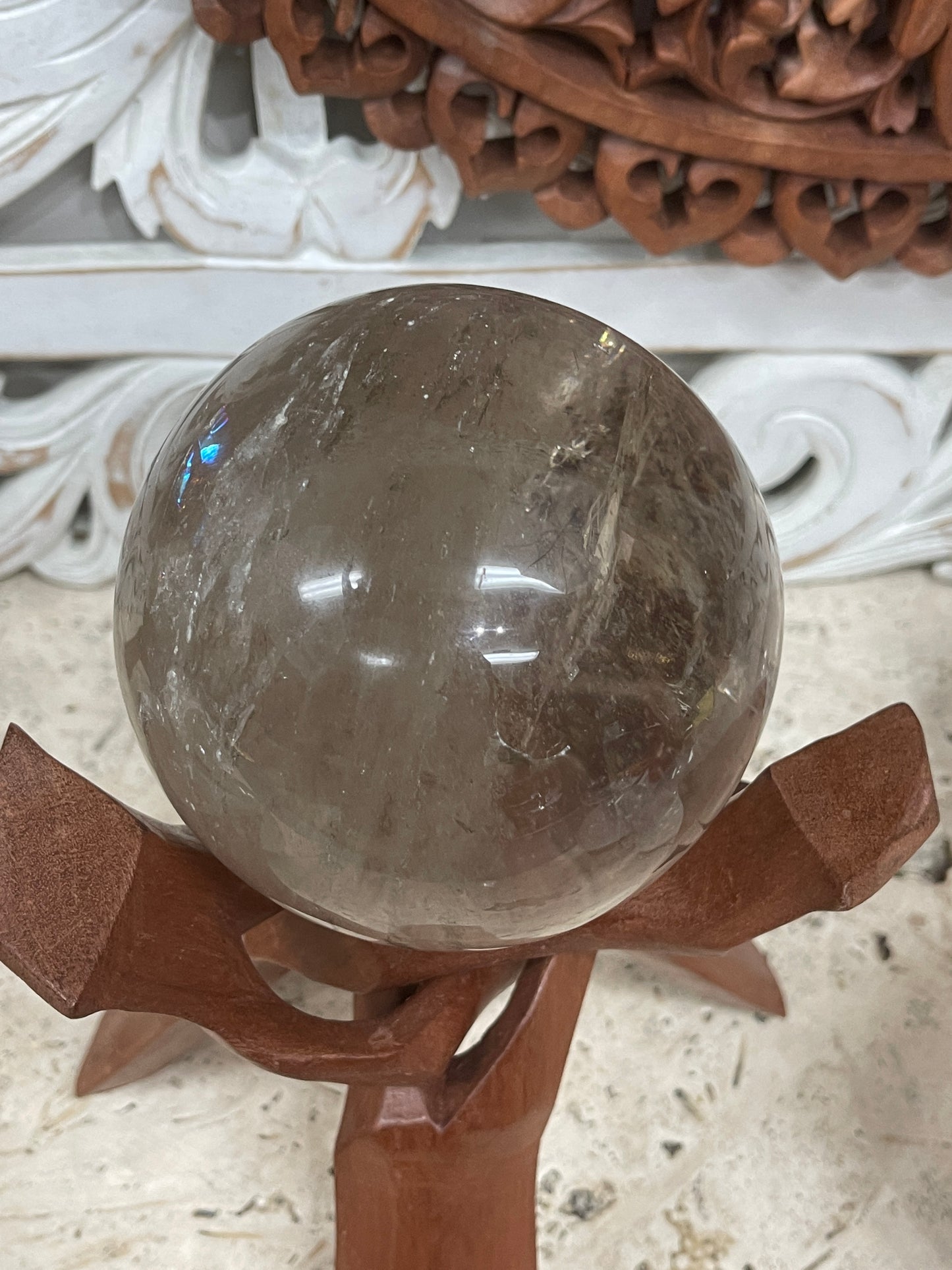 Smoky Quartz Crystal Balls Sphere