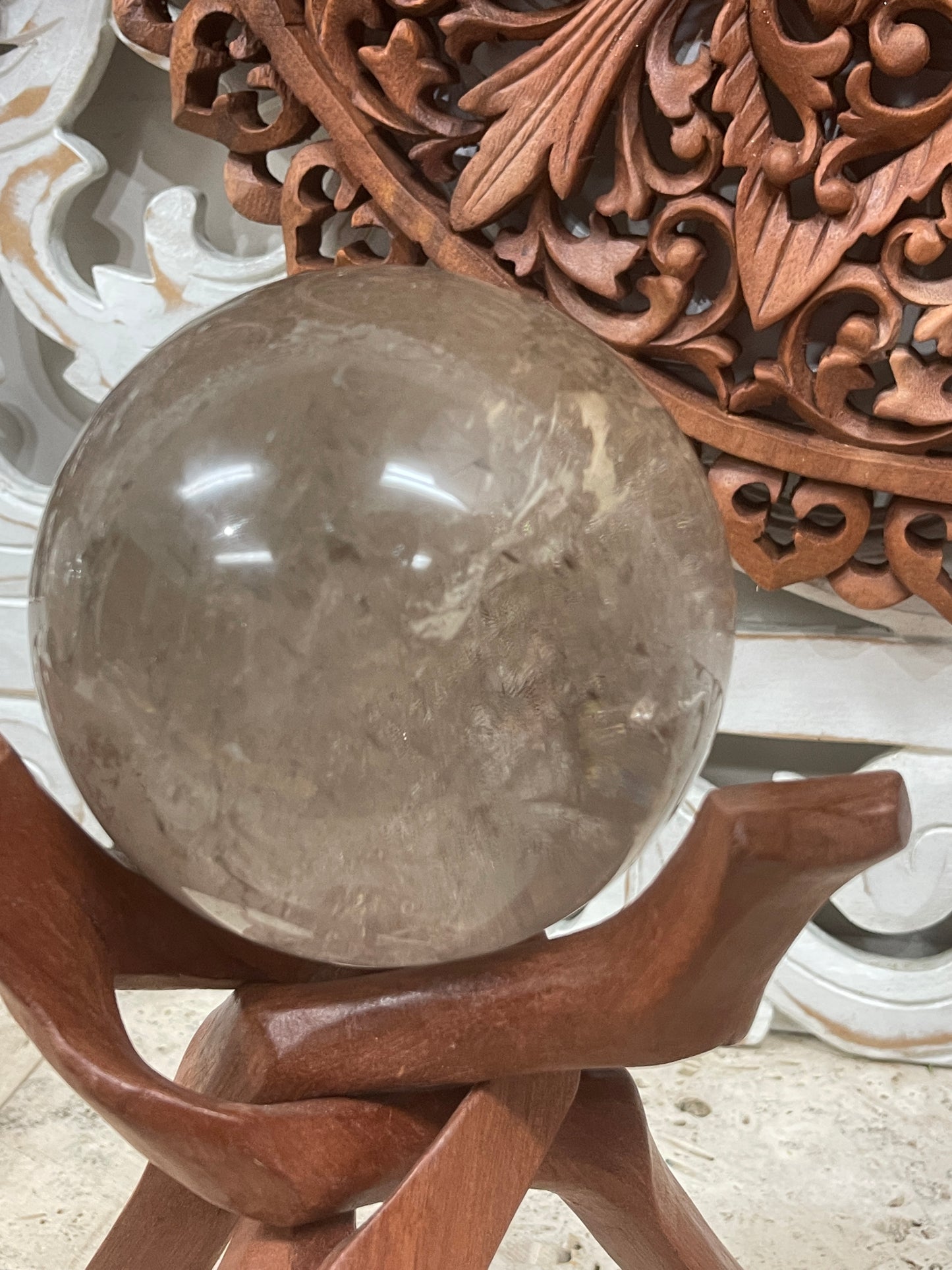 Smoky Quartz Crystal Balls Sphere