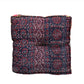 Square Rajasthani Kantha Floor Pillow