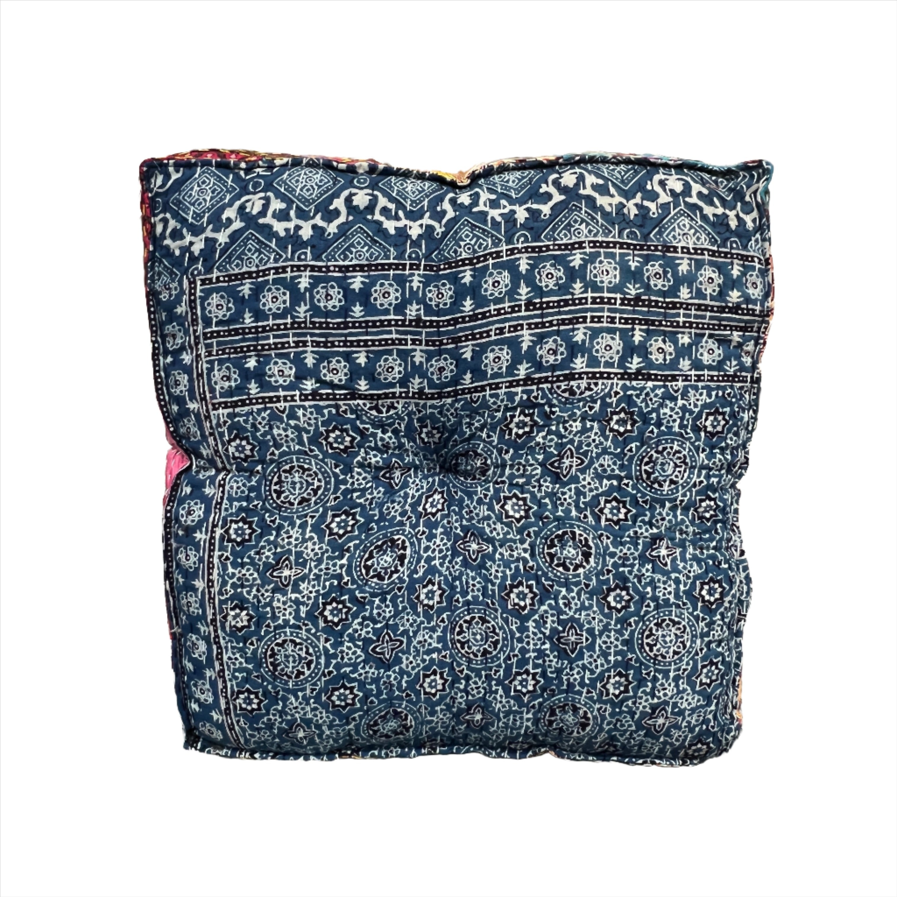 Square shops Kantha Floor Cushion